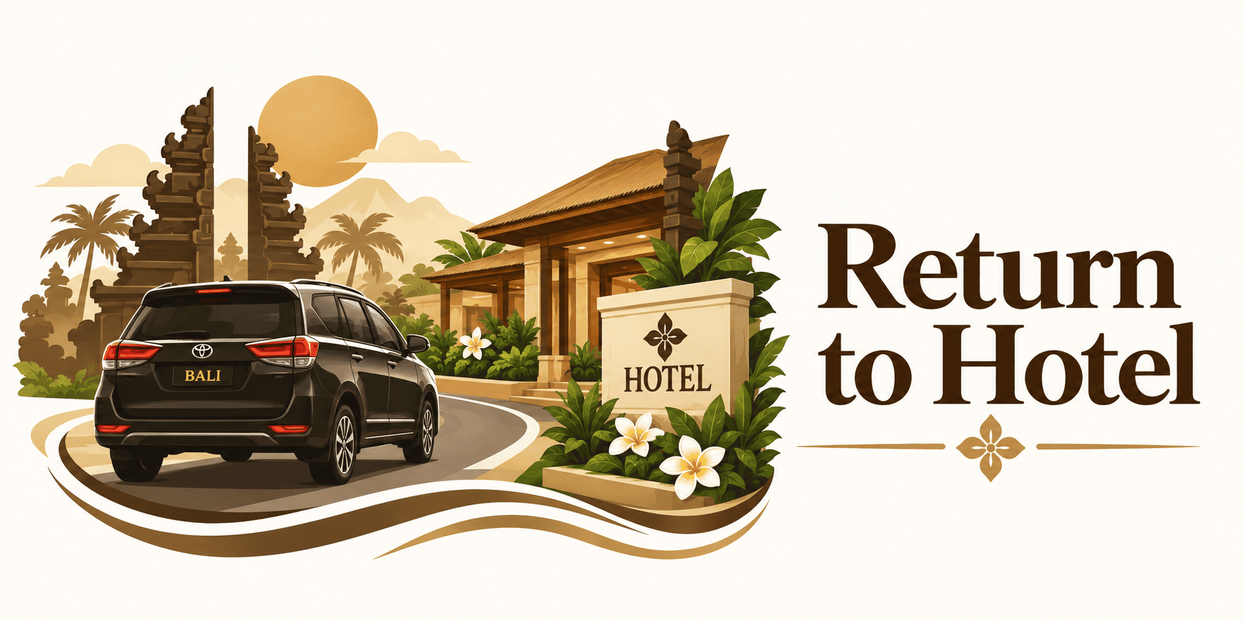17:00 - 18:00 Return to Hotel